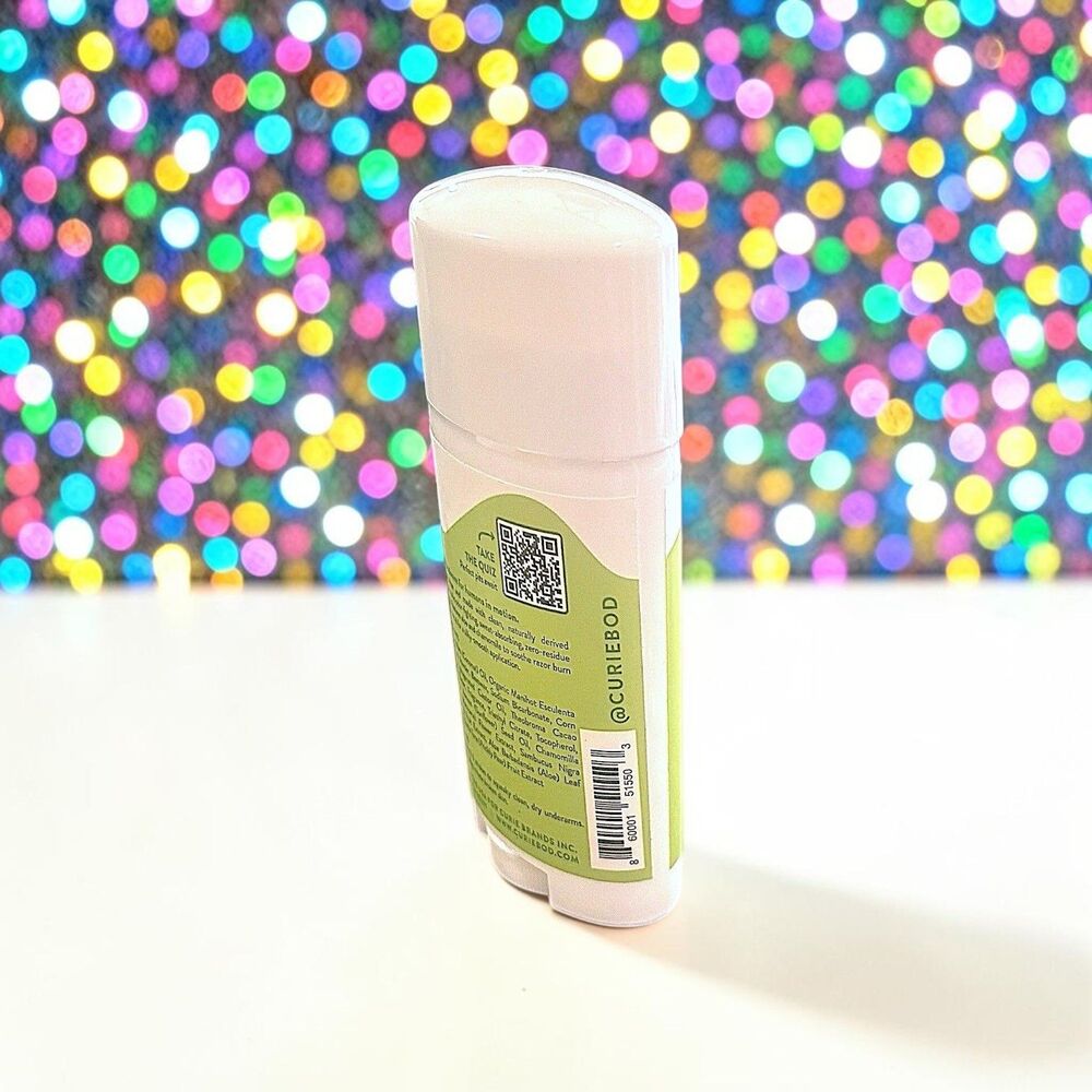 Curie Natural Deodorant Stick in White Tea 2 oz Brand New Without Box - Picture 6 of 9